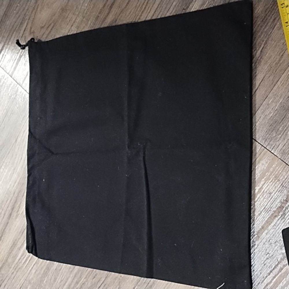 rag & bone Black Logo Drawstring Pouch - Picture 6 of 6